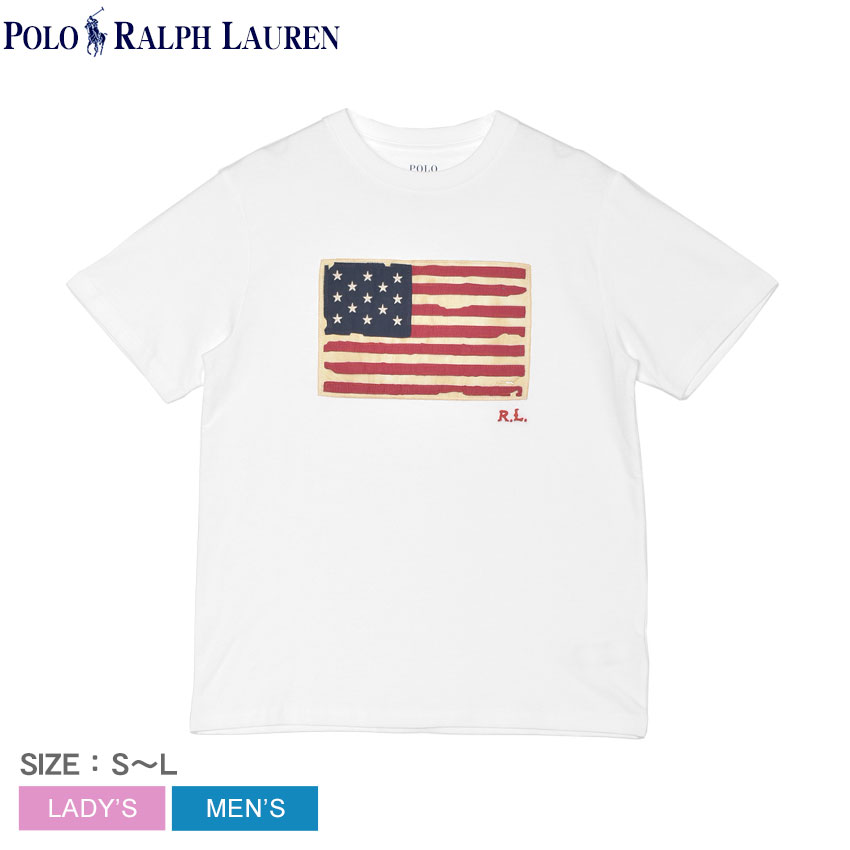 Ralph Lauren 半袖白Tシャツ　S 新品 ポロ ラルフローレン POLO RALPH LAUREN ワンポイント クルー