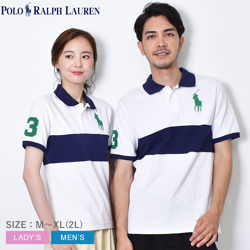 ポロ ラルフローレン ポロシャツ メンズ レディース ベーシック ビッグポニー ポロシャツ POLO RALPH LAUREN 323861047  001 白