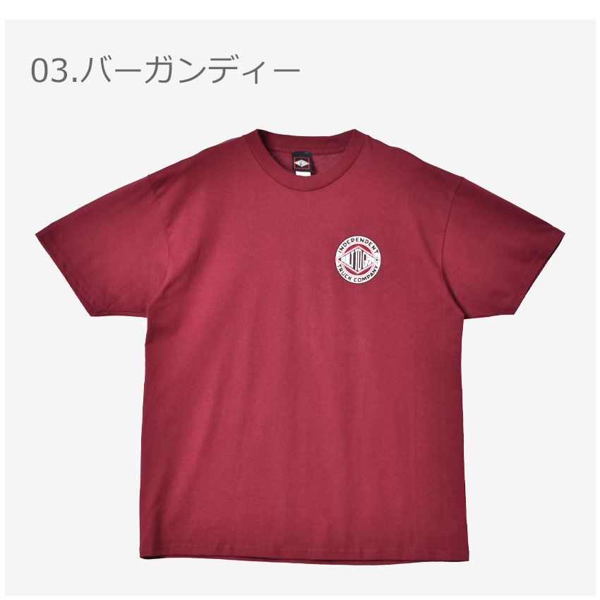ネコポス配送） インディペンデント 半袖Tシャツ メンズ BTG