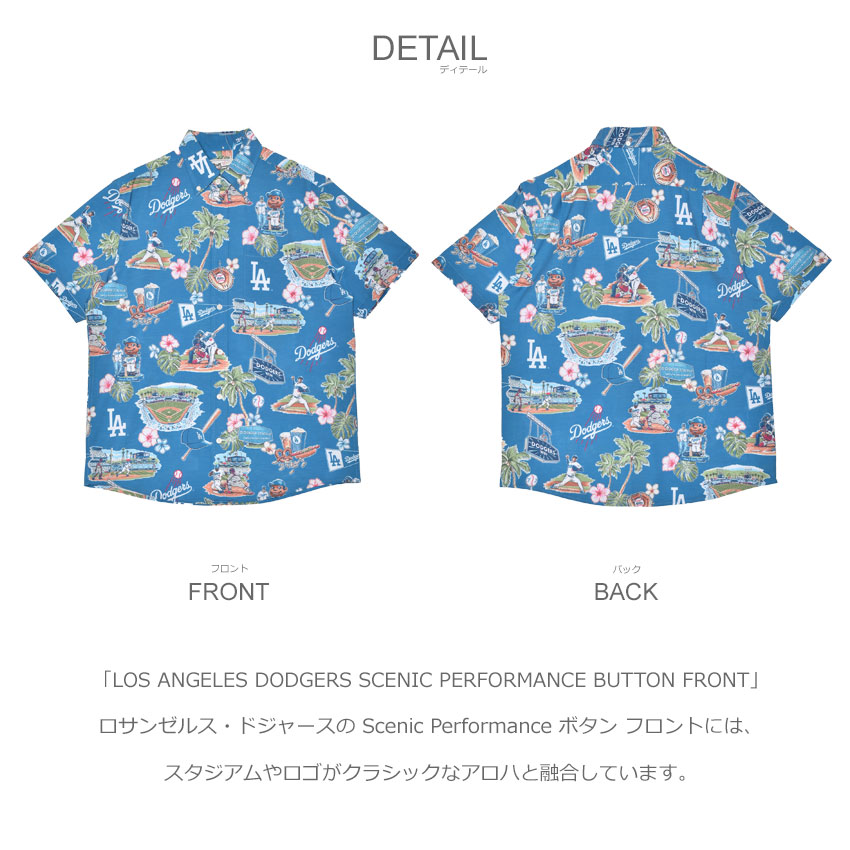 reyn spooner（レインスプーナー） 半袖シャツ メンズ LOS ANGELES