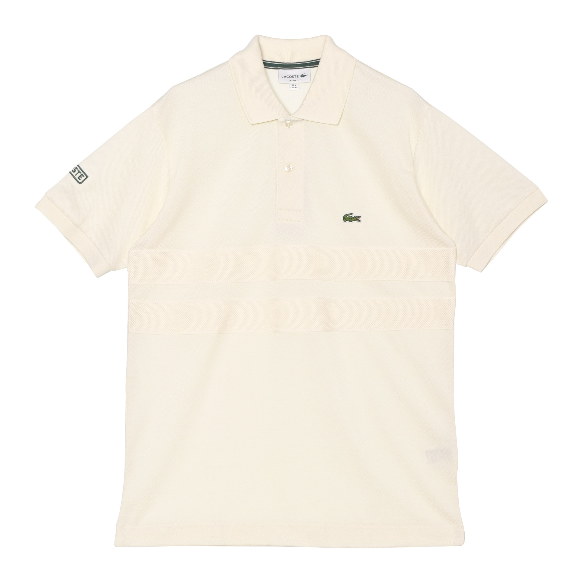 LACOSTE ラコステ 半袖ポロシャツ メンズ ボールドストライプ