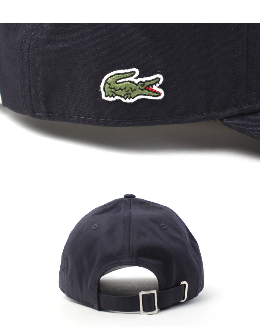 LACOSTE 　ラコステ　キャップ LACOSTE ラコステ キャップ メンズ レディース 3D刺繍 ベース