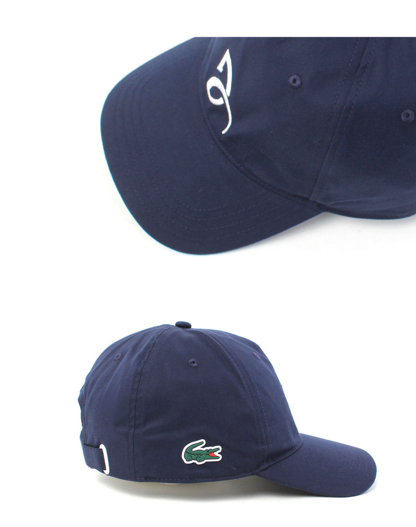 新品未使用 ラコステ ジョコビッチモデル キャップ テニス ネイビー LACOSTE ラコステ 半袖Tシャツ キャップ メンズ テニス×ノバク