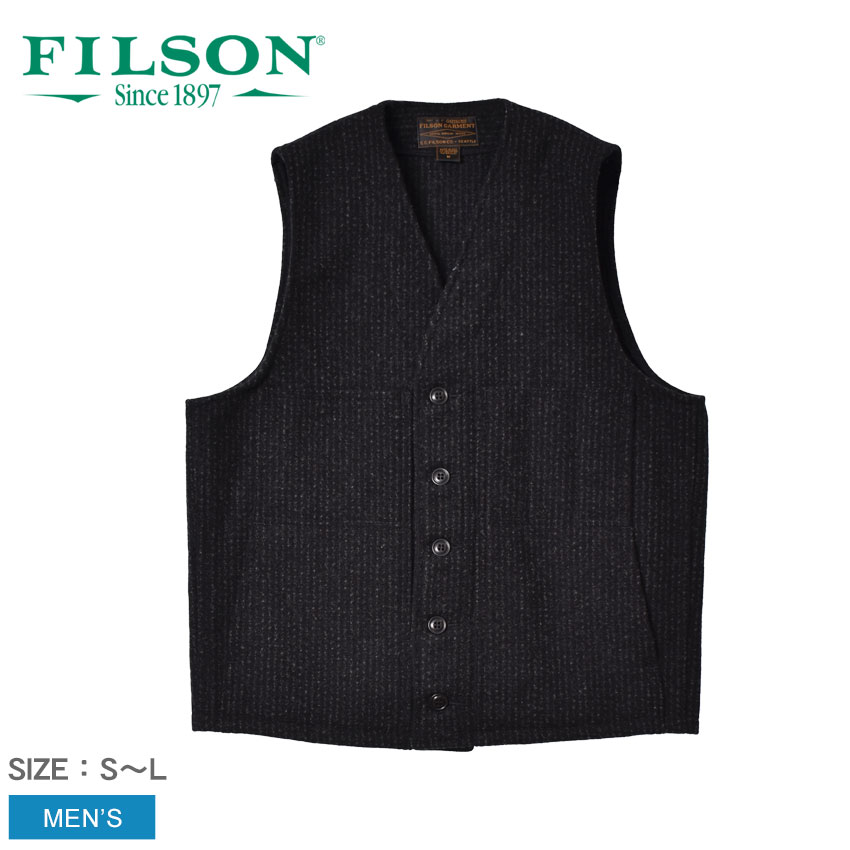 FILSON フィルソン ベスト メンズ マッキノー ウール 20238728
