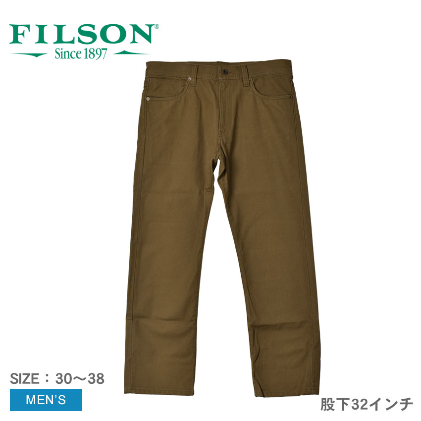FILSON（フィルソン） パンツ メンズ DRY TIN 5 POCKET PANTS FILSON