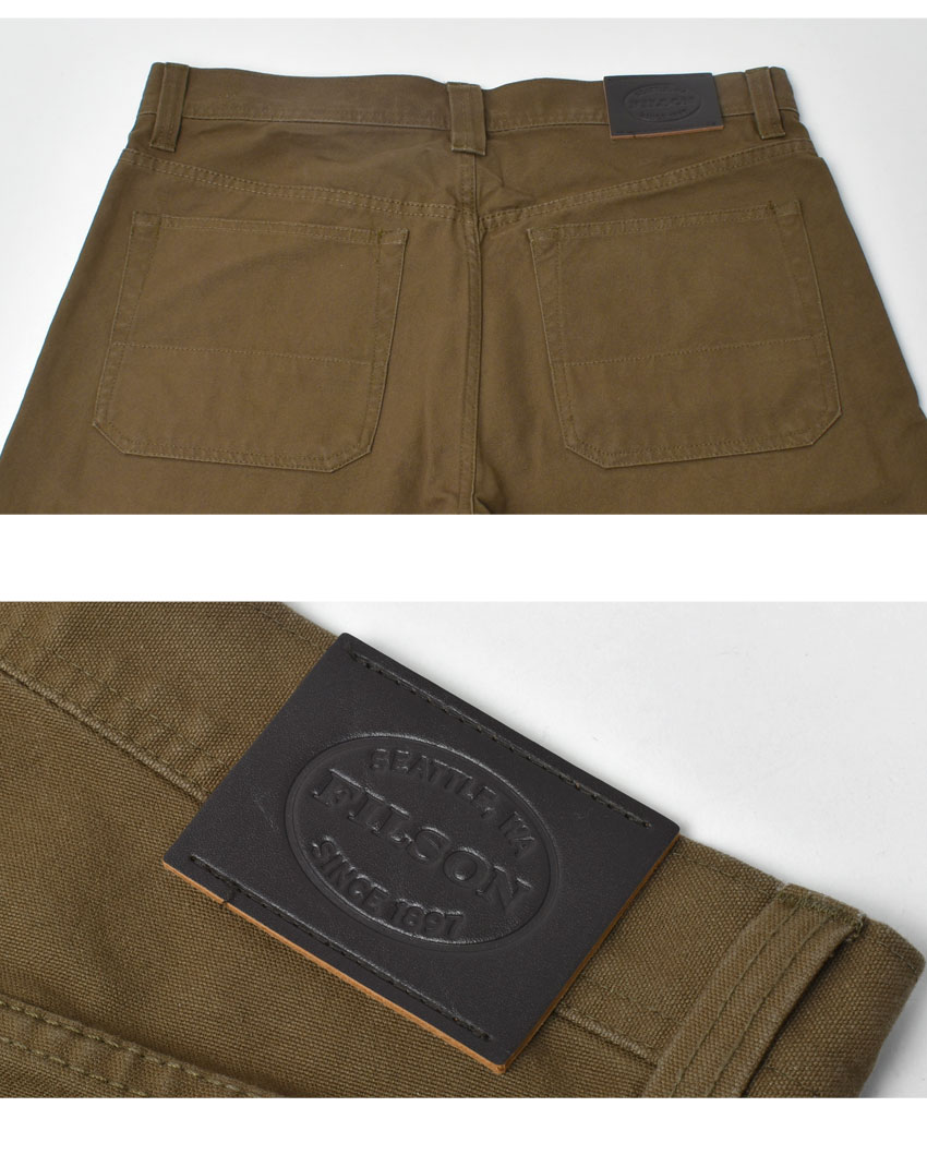 FILSON（フィルソン） パンツ メンズ DRY TIN 5 POCKET PANTS FILSON