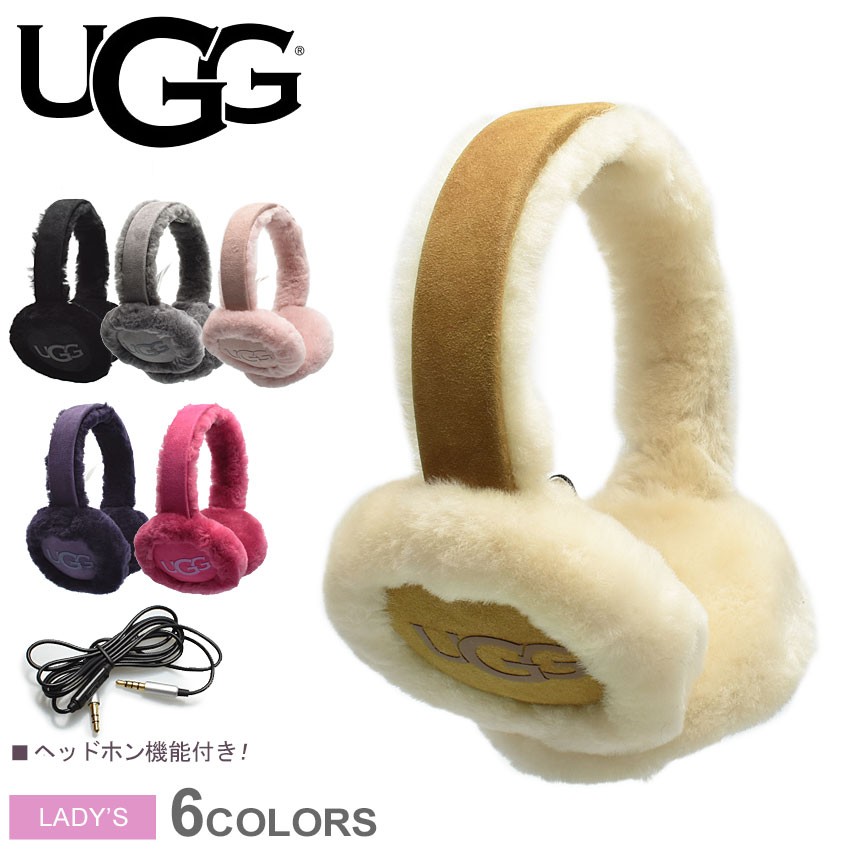 送料無料 UGG アグ 耳あて レディース クラシック テック イヤーマフ CLASSIC TECH EARMUFF 18708 冬