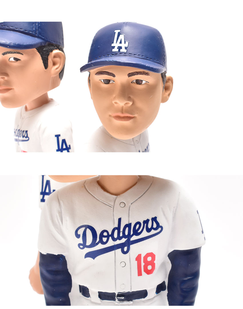LA Dodgers Y.Yamamoto 山本由伸ボブルヘッド人形 大谷翔平 山本由伸 MLB ボブルヘッド ロサンゼルス・ドジャース