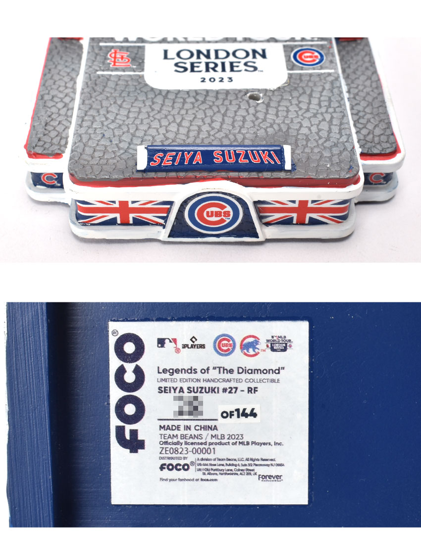 メジャーリーグベースボール ボブルヘッド SEIYA SUZUKI CHICAGO CUBS