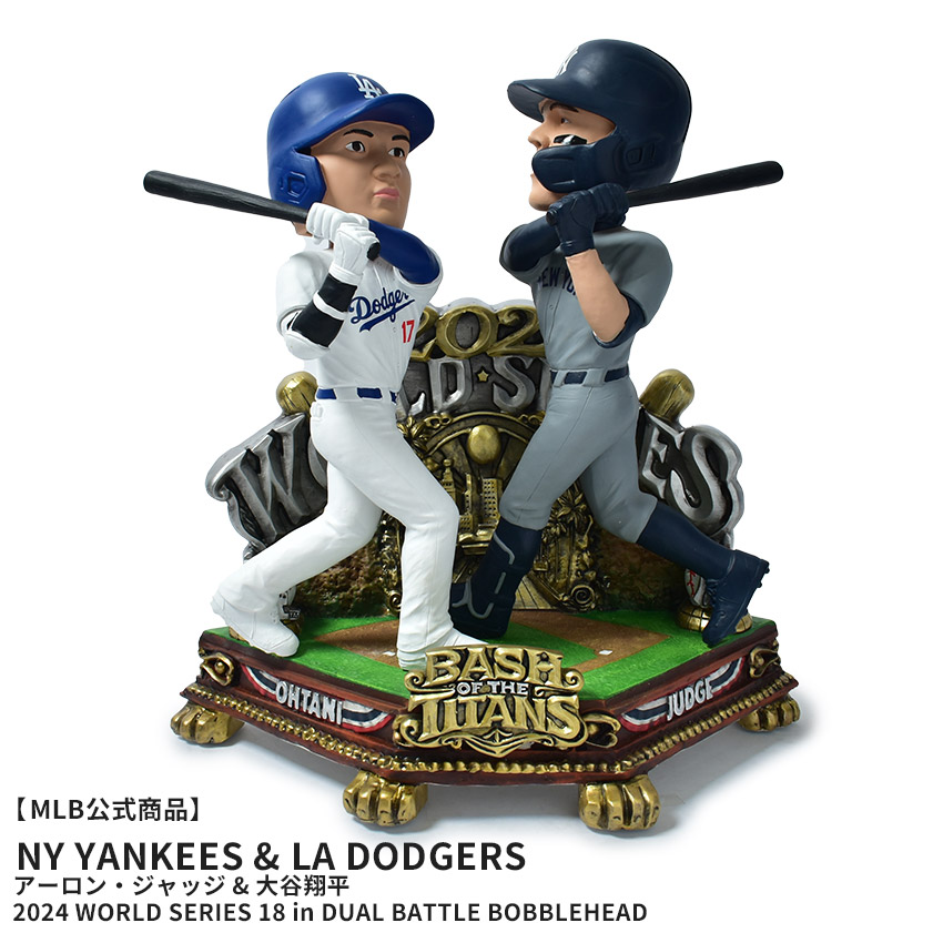メジャーリーグベースボール ボブルヘッド Aaron Judge ＆ Shohei