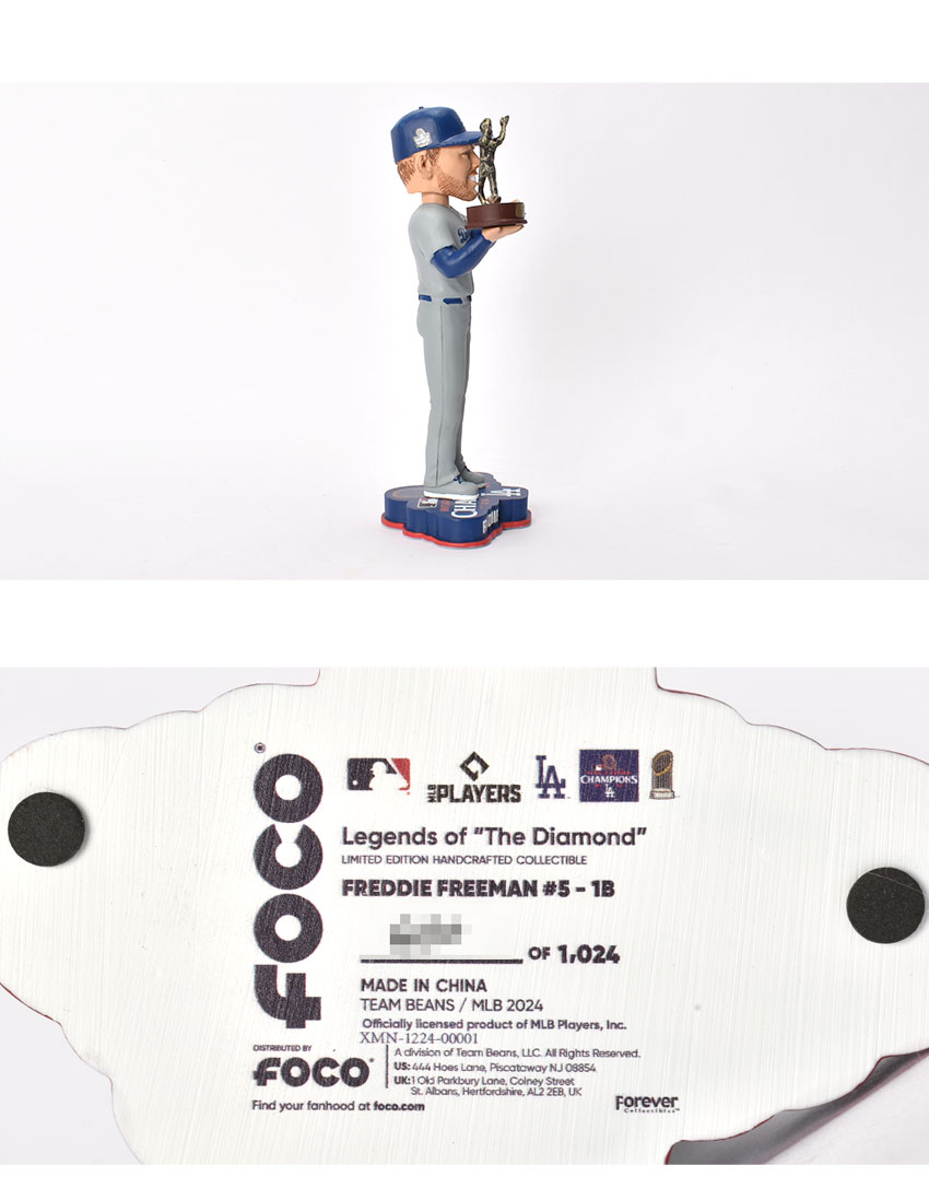 Freddie Freeman ボブルヘッド　フィギュア Freddie Freeman ボブルヘッド フィギュア 楽天市場】メジャーリーグ