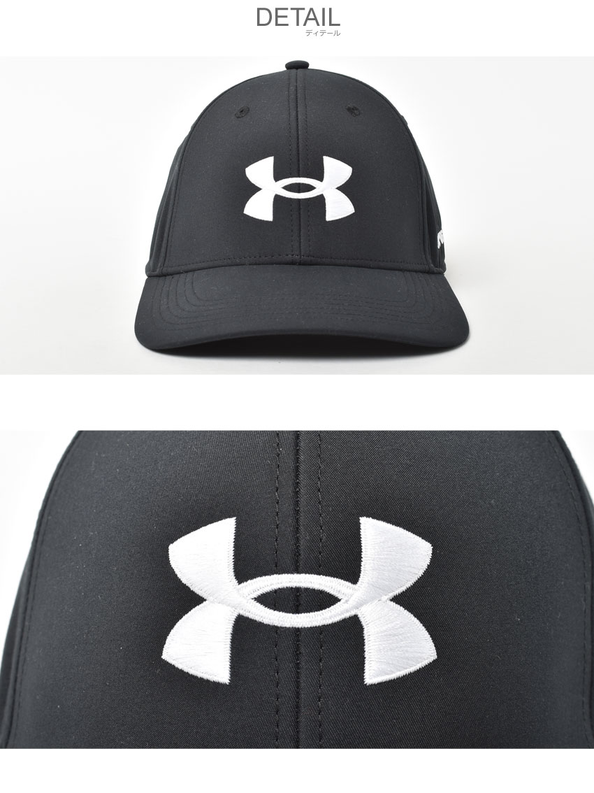 保障できる】 アンダーアーマー 帽子 メンズ レディース ゴルフ96 UNDERARMOUR 1361547 ブラック 黒 ホワイト 白 キャップ  ストリート 運動 赤 tronadores.com