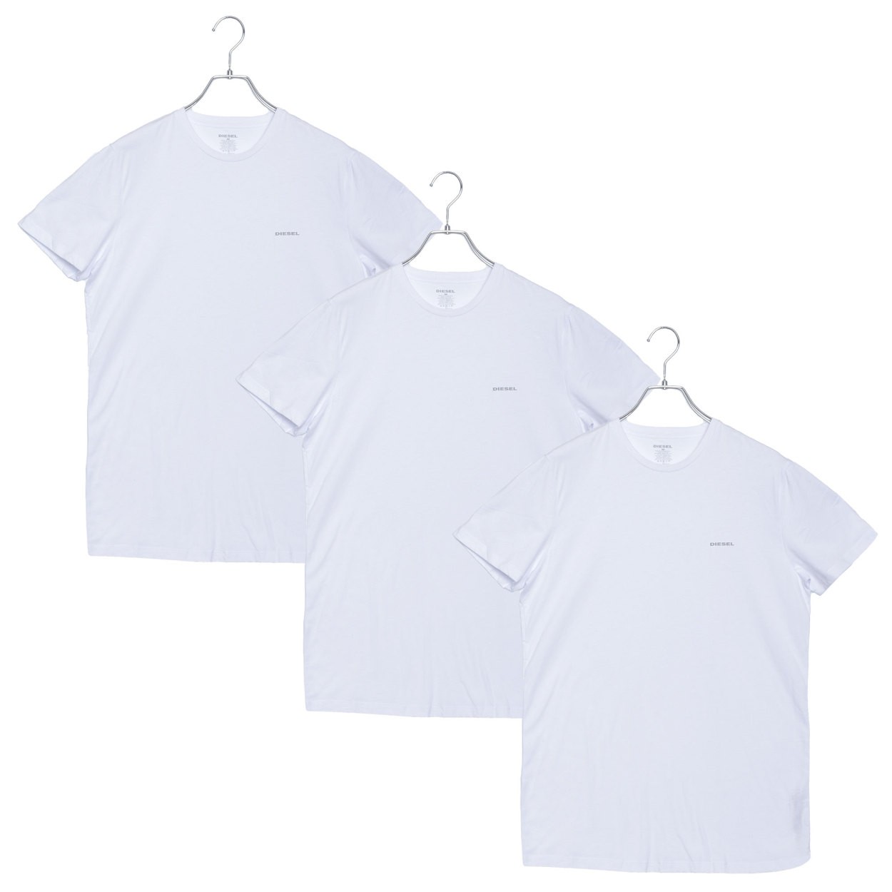 送料無料 ディーゼル 半袖Tシャツ メンズ UMTEE ジェイク 3パック Tシャツ DIESEL 00SPDG 0AALW  tシャツ 半袖 | DIESEL | 02