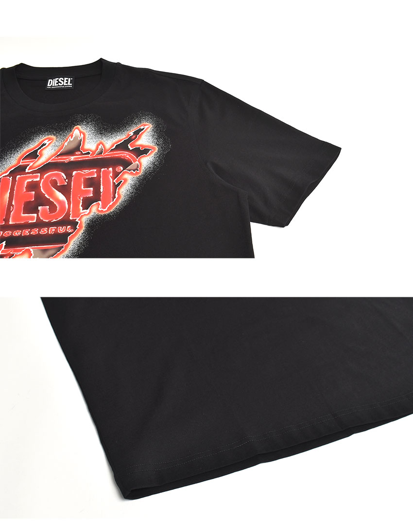 DIESEL ディーゼル 半袖Tシャツ メンズ T-JUST-E43 T-SHIRT