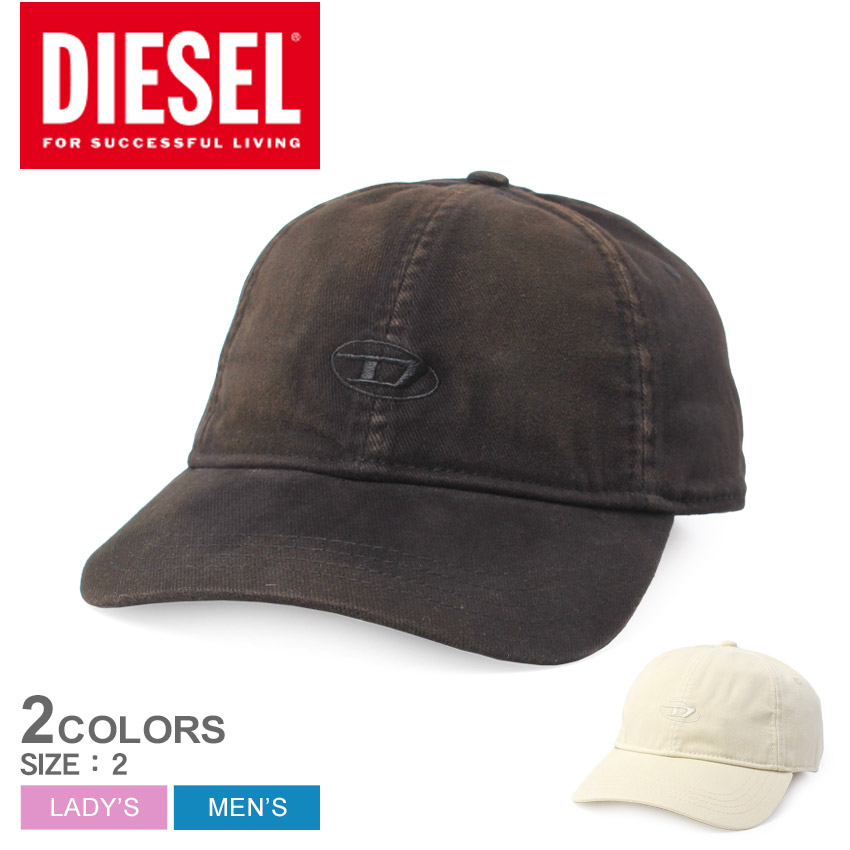 DIESEL（ディーゼル） キャップ メンズ レディース C-RUN-WASH DIESEL