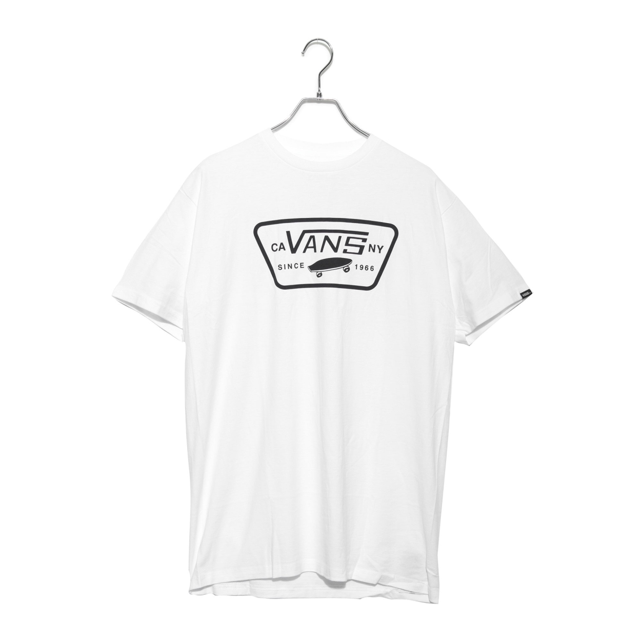 ヴァンズ Tシャツ 半袖 メンズ VANS YN000QN8 ホワイト 白 ブラック 黒