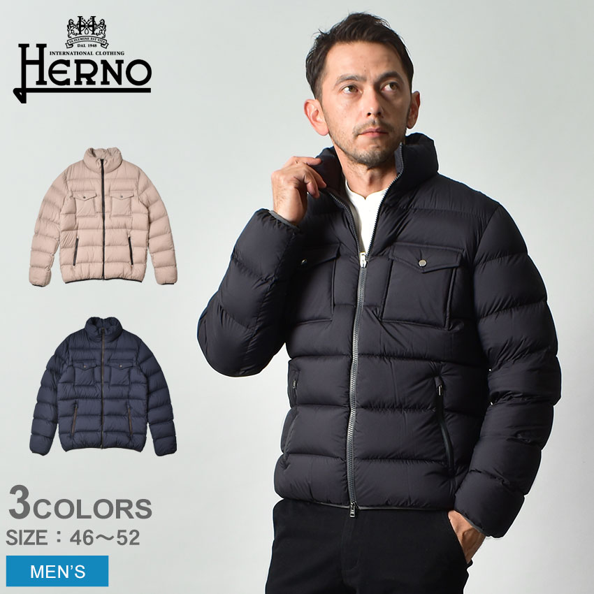 ヘルノ ダウンジャケット メンズ HERNO PI000872U-12403 ブルー 青