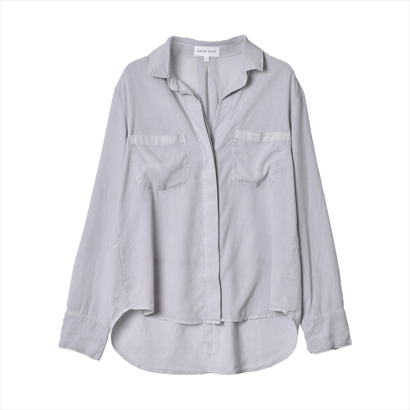 送料無料 ベラダール 長袖シャツ レディース SPL BACK BUTTON SHIRT