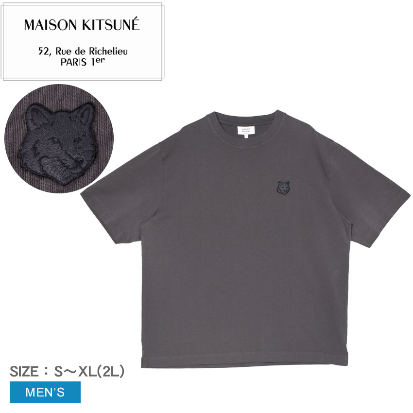 MAISON KITSUNE（メゾン キツネ） 半袖Tシャツ メンズ MAISON KITSUNE