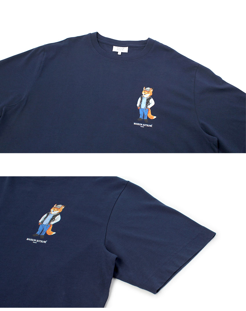 MAISON KITSUNE（メゾン キツネ） 半袖Tシャツ メンズ ドレスド
