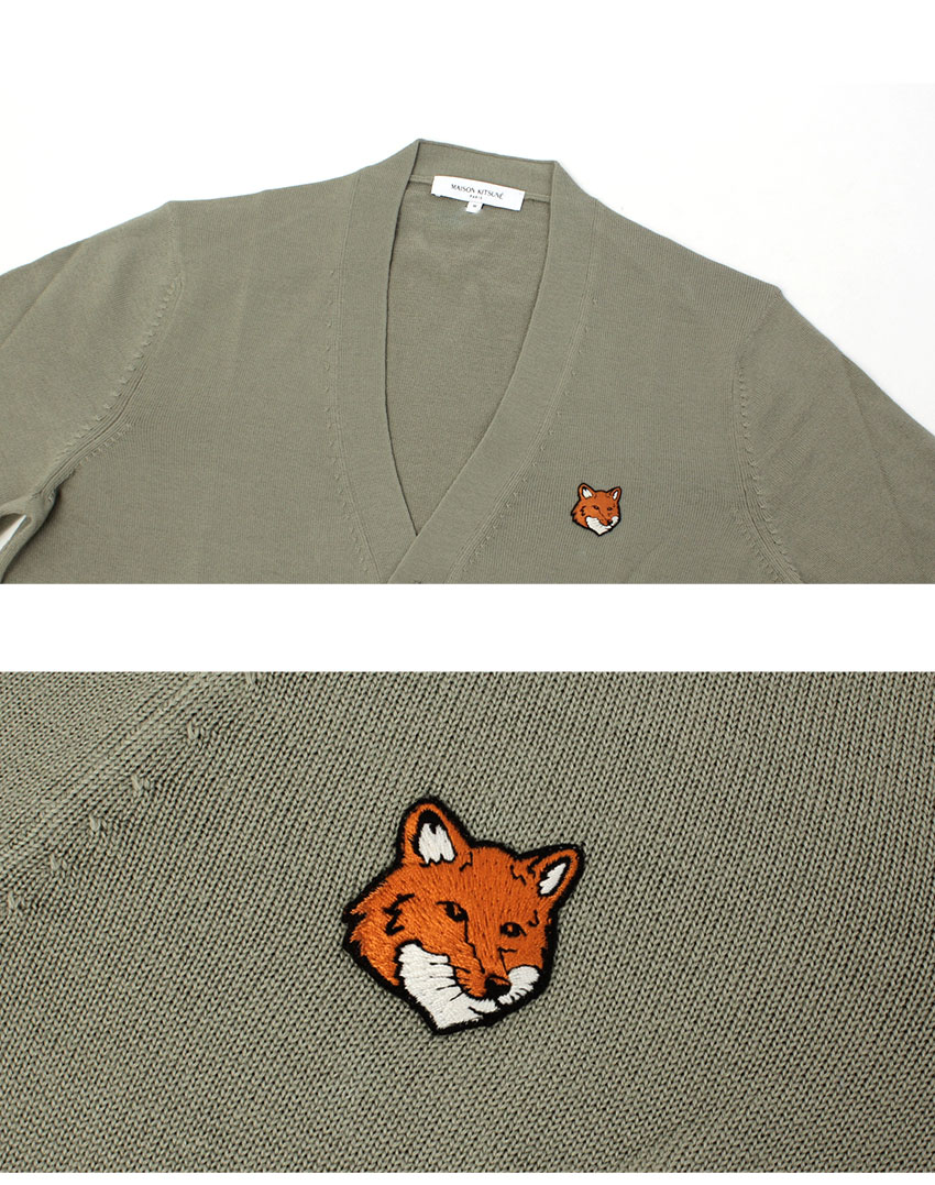 MAISON KITSUNE（メゾン キツネ） カーディガン メンズ フォックス