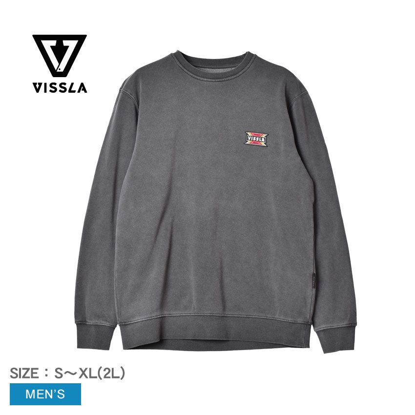 VISSLA（ヴィスラ） スウェット メンズ SOLID SETS ECO CREW VISSLA