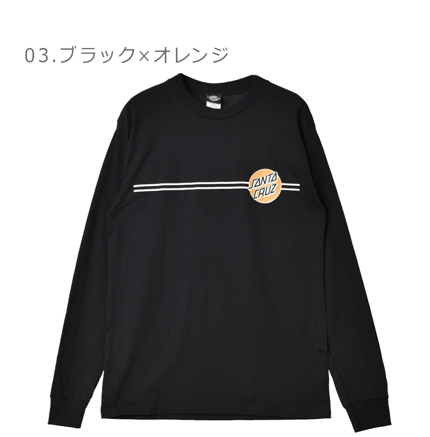 SANTA CRUZ（サンタクルーズ） Tシャツ 長袖 メンズ アザー ドット