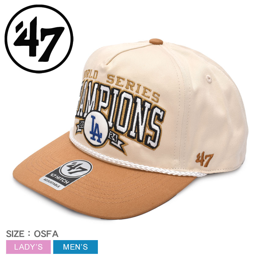 47 WORLD SERIES 2024 キャップ LOS ANGELES DODGERS 2024 WORLD SERIES CHAMPIONS '47 HITCH