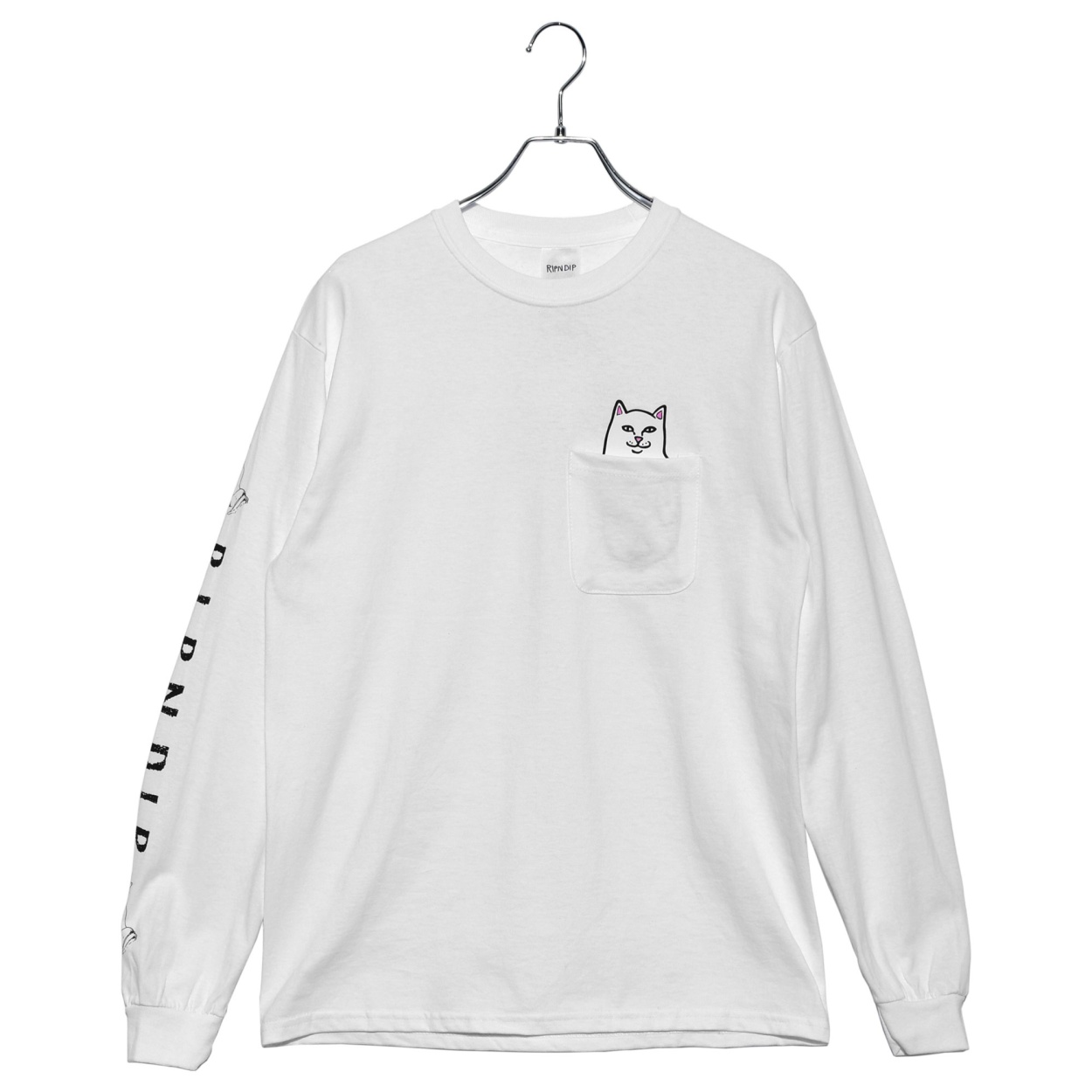 送料無料 RIPNDIP 長袖Ｔシャツ メンズ ロードナーマル ロングスリーブ