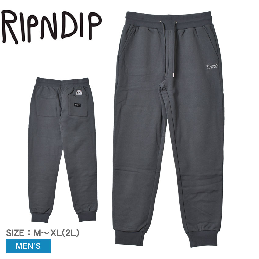 送料無料 RIPNDIP ロングパンツ メンズ PEEK A NERM SWEATPANTS リップンディップ RND9517 グレー ボトムス  ズボン スウェット パンツ B系 : 23650310 : Z-CRAFT ヤフーショッピング店 - 通販 - Yahoo!ショッピング