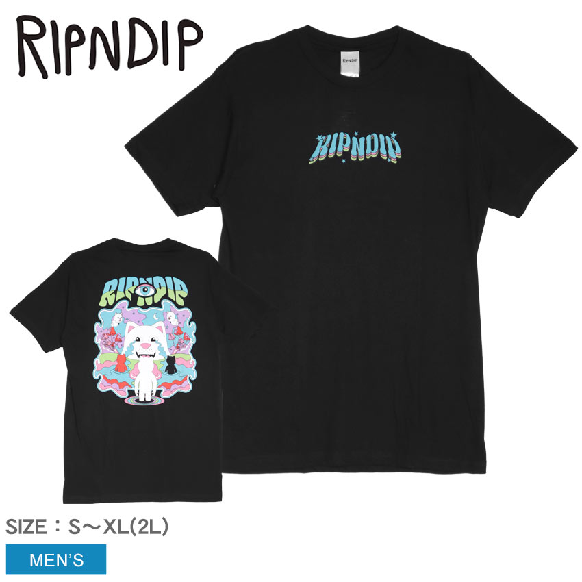 関税送料込♪RIPNDIP/TEAR TO HEAVEN TEE Tear To Heaven Tee (Black) – RIPNDIP