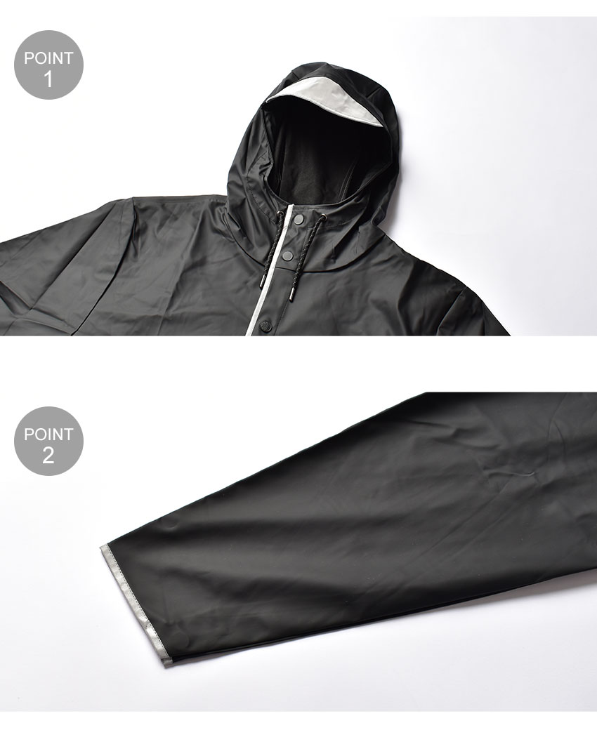RAINS（レインズ） ジャケット ユニセックス CLASSIC RAIN LONG JKT