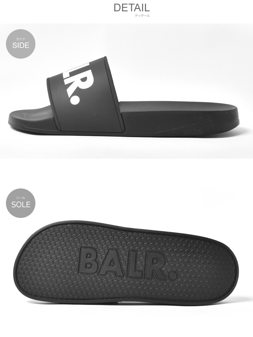 ☆BALR.☆ ロゴスライダー サンダル BALR. ボーラー Classic Brand Slide シャワーサンダル スポーツ