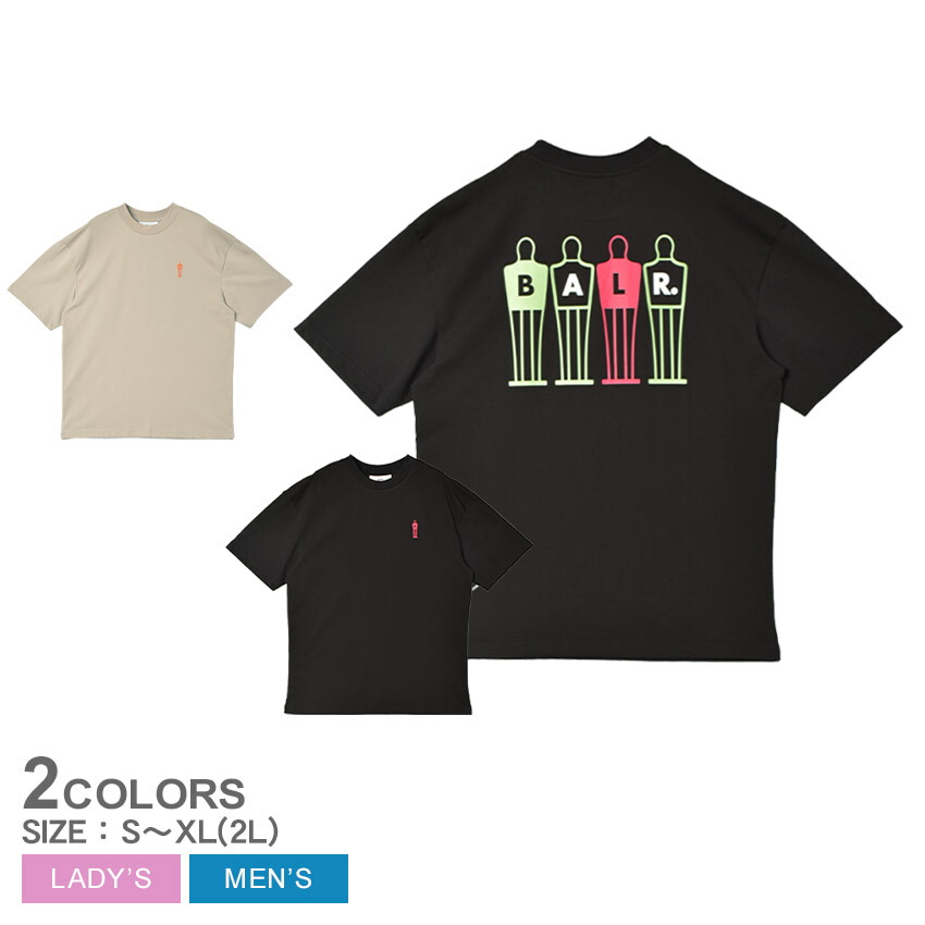 BALR. ボーラー 半袖Tシャツ メンズ レディース THE WALL BOX