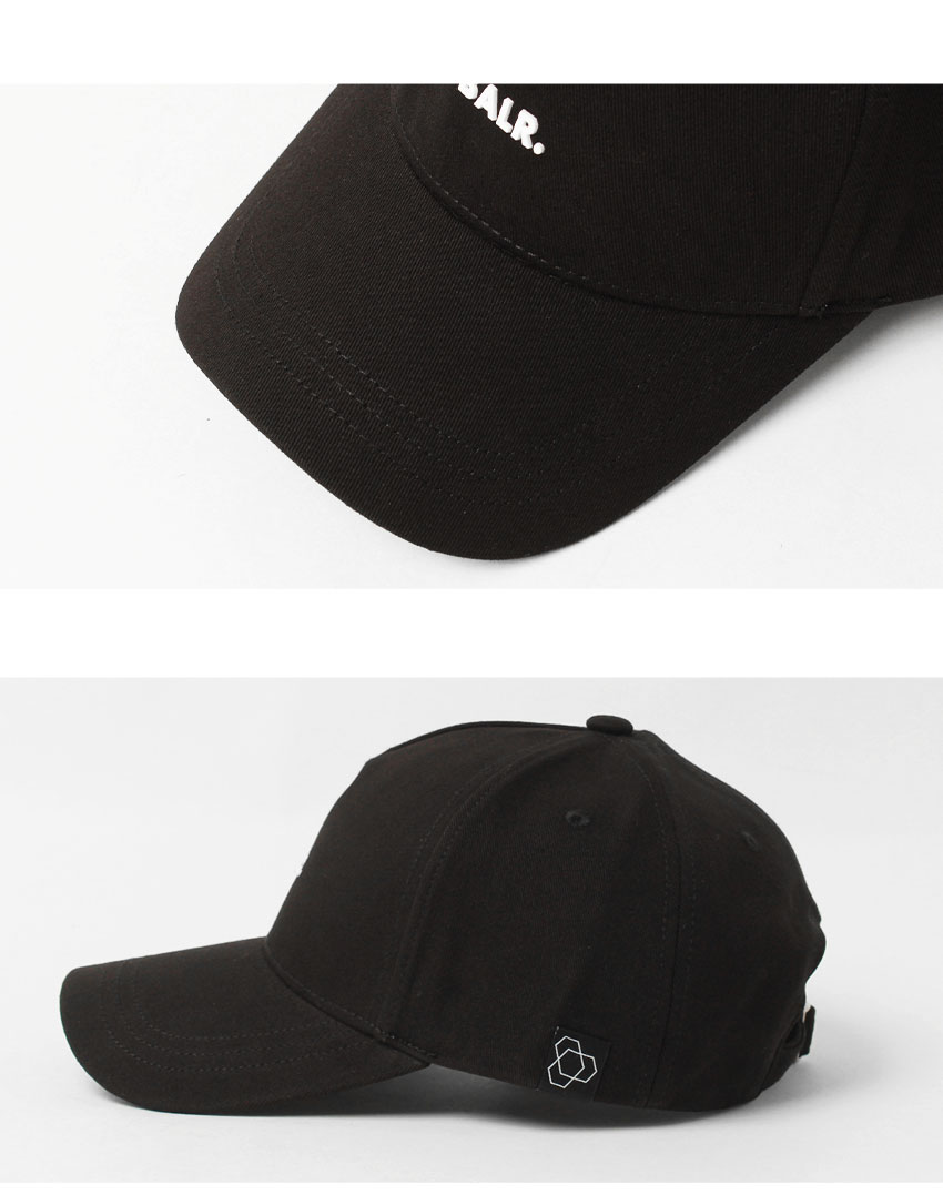 BALR.（ボーラー） 帽子 メンズ レディース BRAND COTTON CAP BALR
