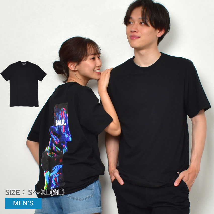 BALR. 送料無料 ボーラー 半袖Tシャツ メンズ OLAF STRAIGHT