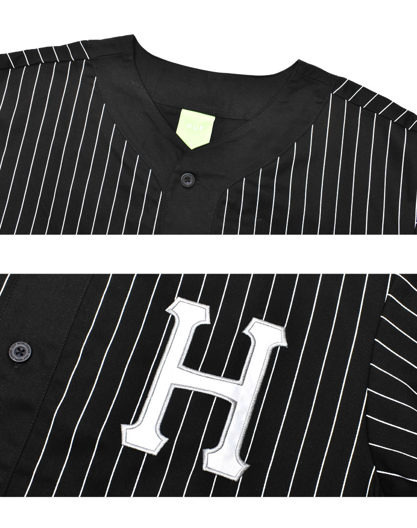 HUF 送料無料 ハフ ベースボールシャツ メンズ フォーエバー
