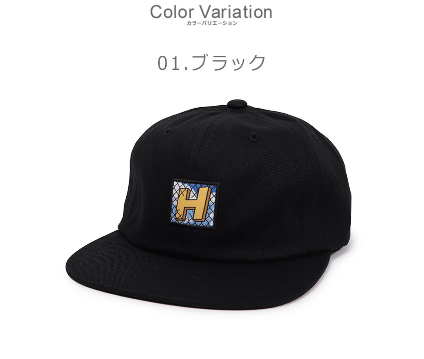HUF（ハフ） キャップ メンズ レディース TRESSPASS 6 PANEL HAT HUF