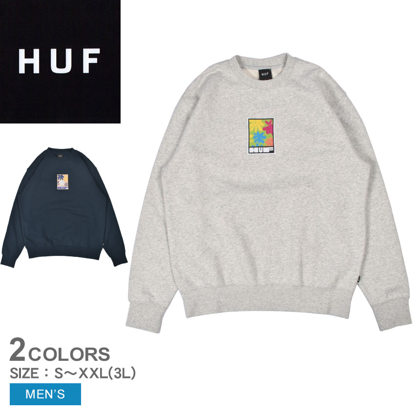 HUF（ハフ） スウェット メンズ MORNING GLORY CREWNECK SWEATSHIRT