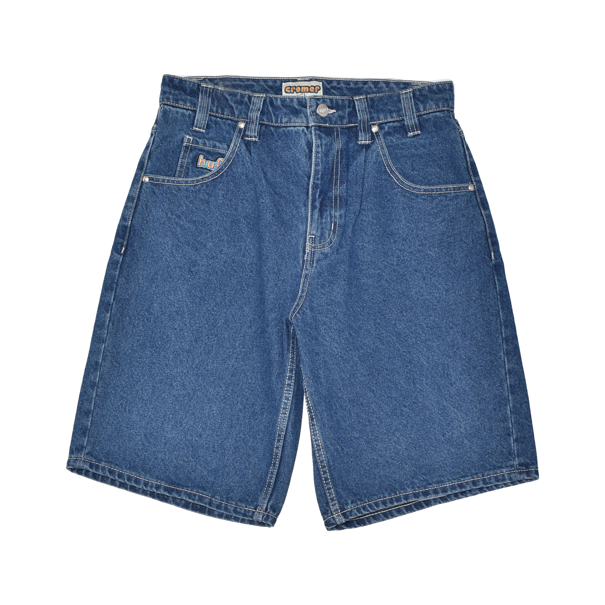 HUF cromer ブラックデニムショートパンツ 32 CROMER SHORT - HUF Worldwide JP