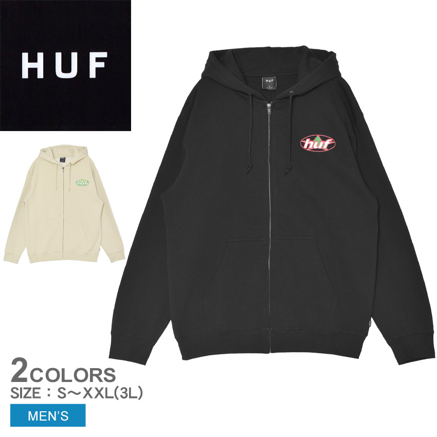 HUF ハフ パーカー メンズ ANDROMEDA FULL ZIP HOODIE PF00706