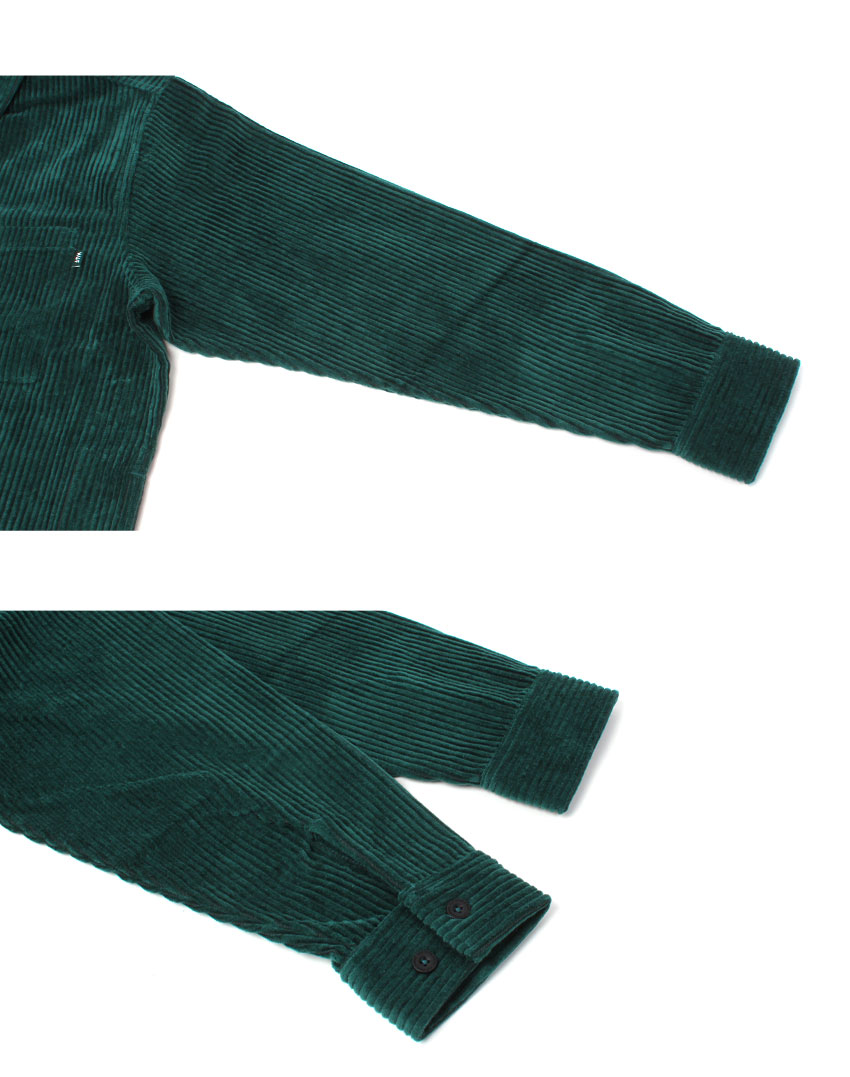 HUF（ハフ） ジャケット メンズ HUF BU00220 ホワイト 白 グリーン 緑