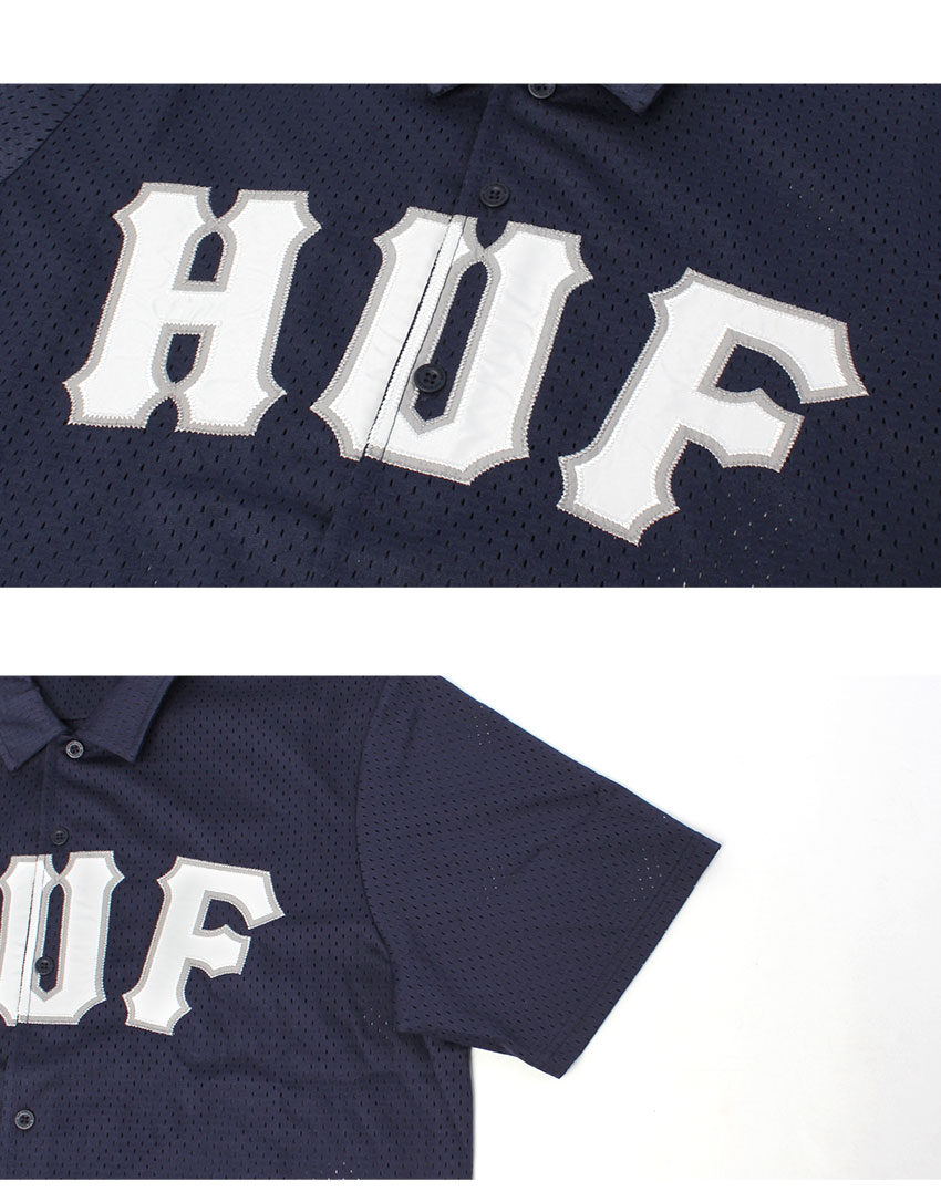 ハフ 　HUF 　シャツ　半袖 楽天市場】【セール 20％OFF】 HUF ハフ 半袖シャツ 開襟シャツ
