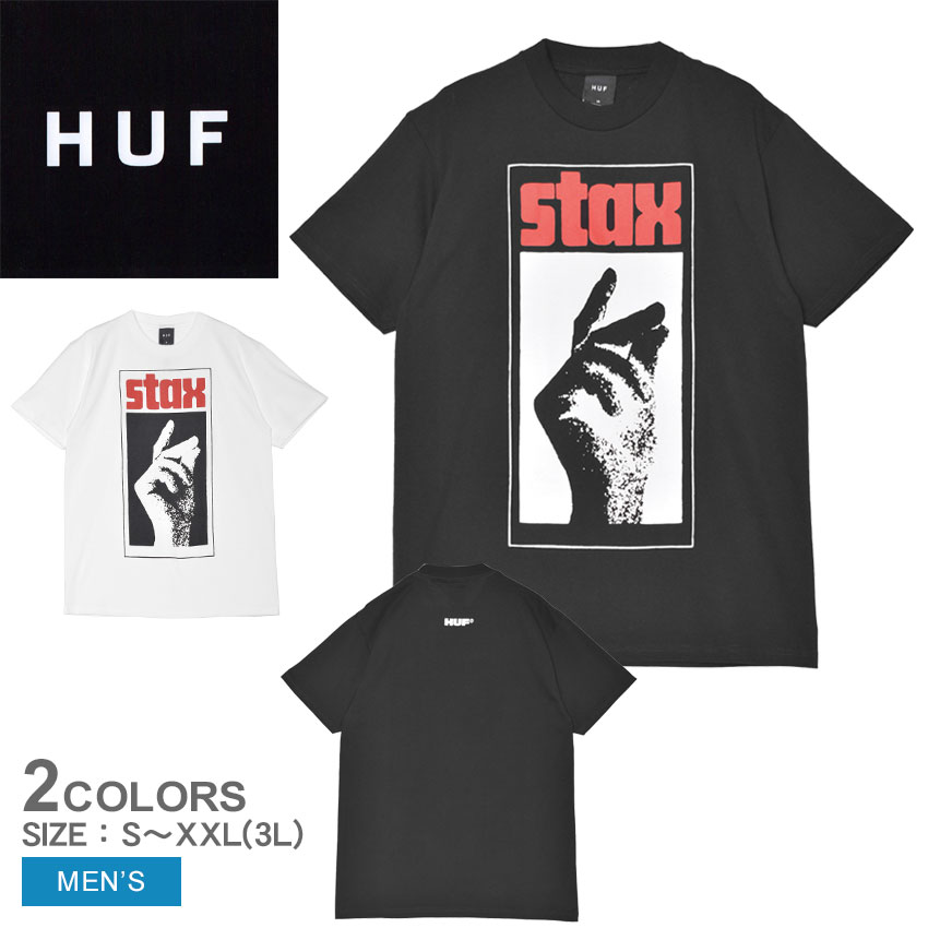 HUF ハフ 半袖Tシャツ メンズ STAX SNAP S／S TEE TS02407