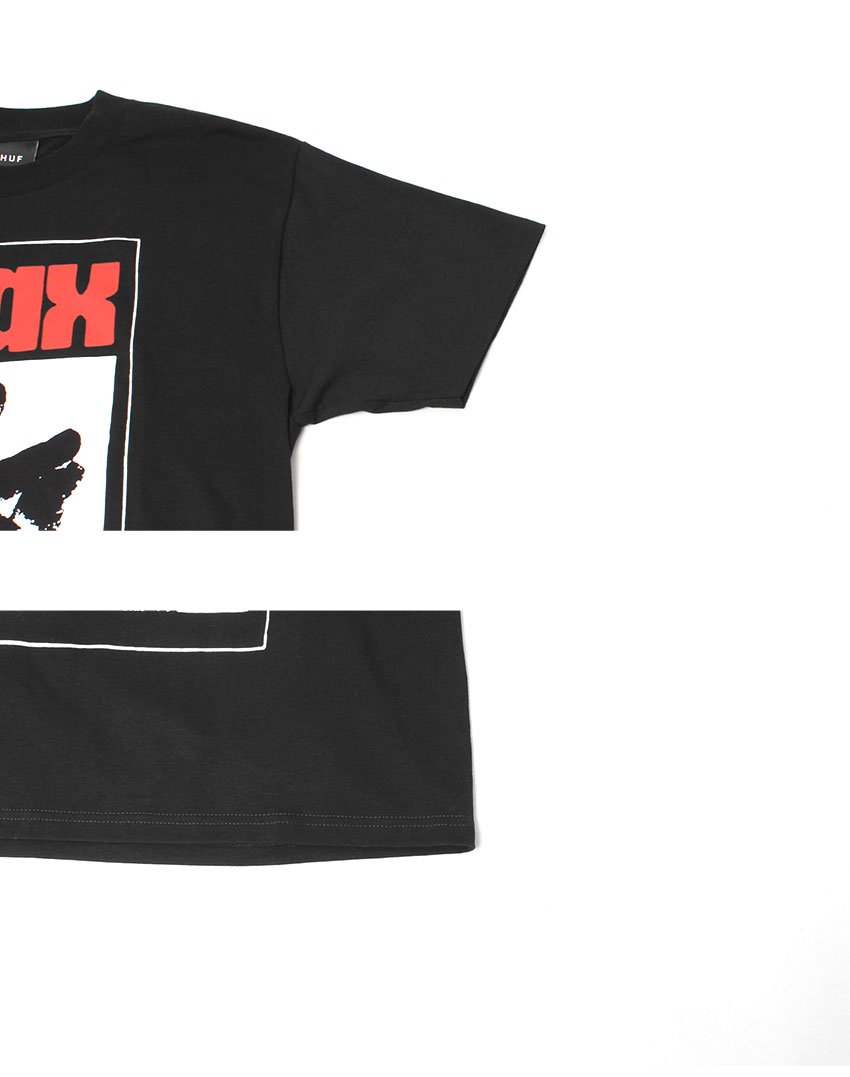 HUF ハフ 半袖Tシャツ メンズ STAX SNAP S／S TEE TS02407
