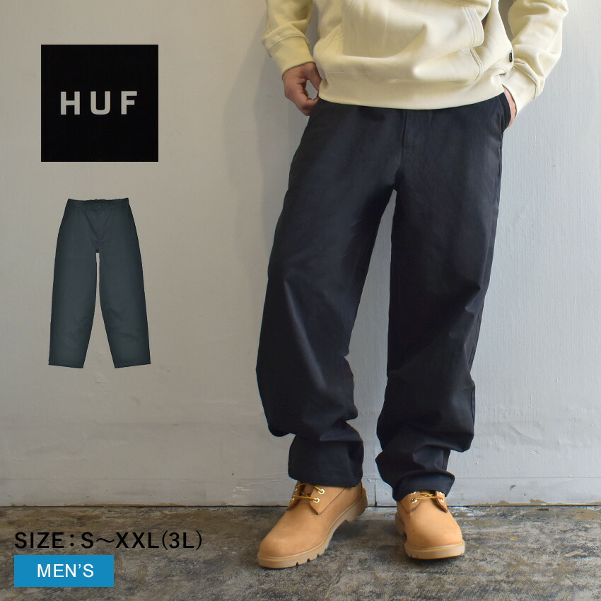 366 PGG 新品タグ付き 定価28,600円 春夏メンズパンツ サイズ3 S HUF（ハフ） ロングパンツ メンズ MATEO PANT HUF PT00341 ボトムス 長