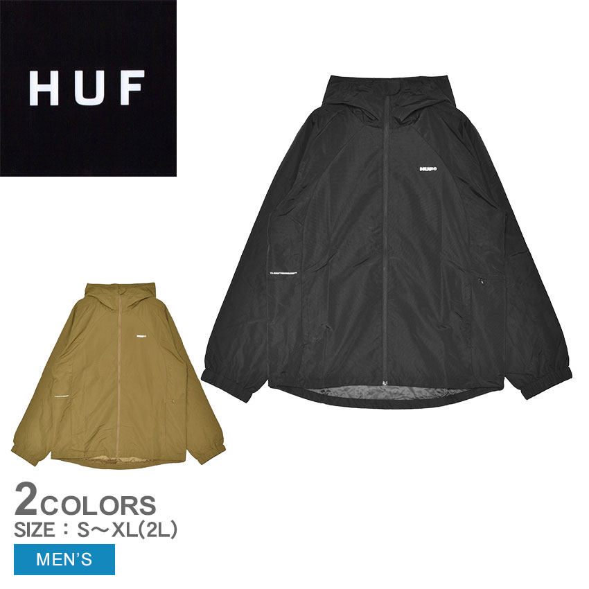 HUF（ハフ） シェルジャケット メンズ ALL CAPS SHELL JACKET HUF