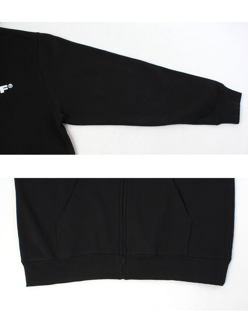 HUF ブラック カバーオール ジップアップ HUF ALL CAPS SHELL JACKET ハフ オールキャップス ナイロンジャケット