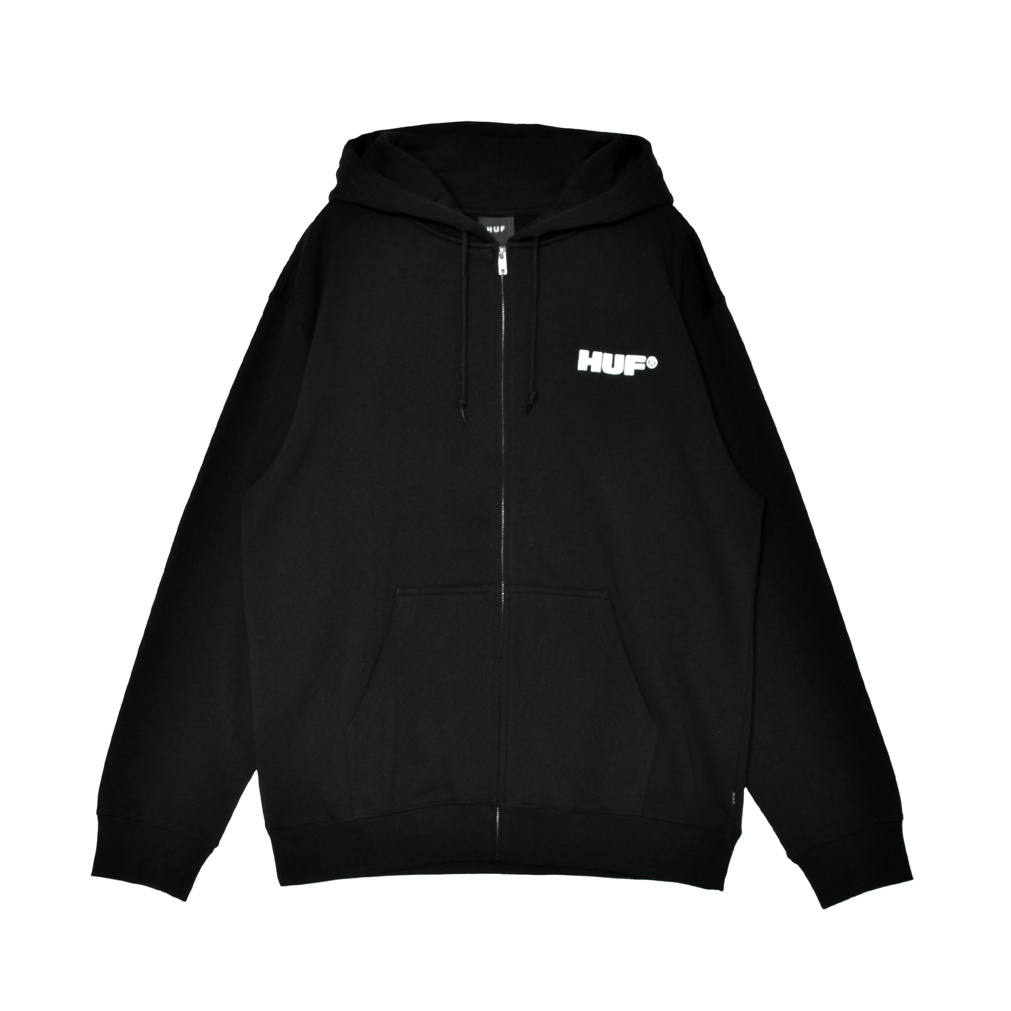 HUF（ハフ） ジップパーカー メンズ ALL CAPS FULL ZIP HOODIE HUF