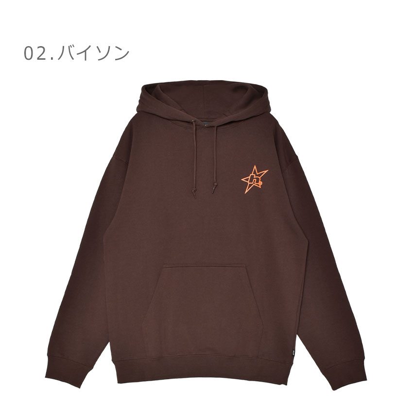 HUF（ハフ） パーカー メンズ H STAR LOGO HOODIE HUF PF00790 グレー